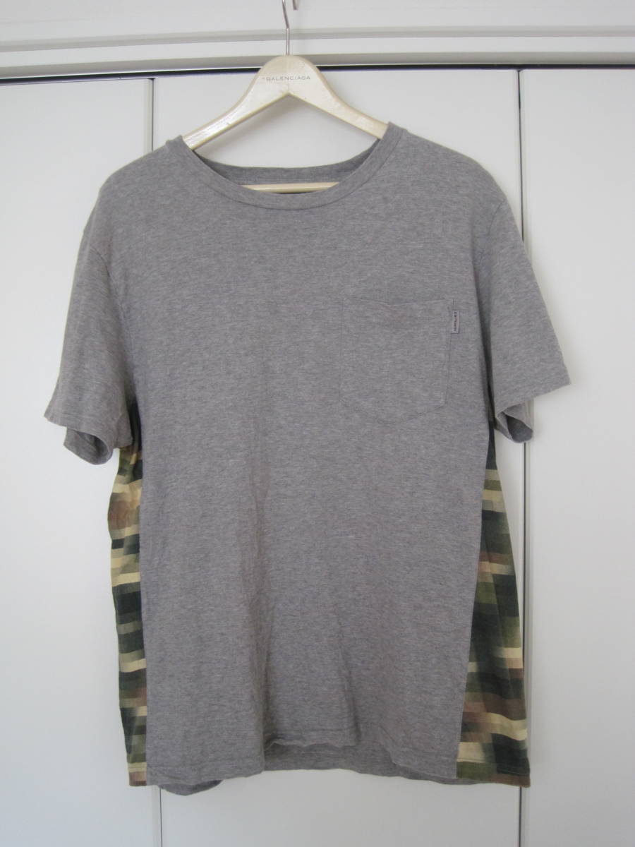 ギリシア製 CARHARTT WIP WORK IN PROGRESS カーハート サイドデジタルカモ ポケット付きTシャツ M拍卖