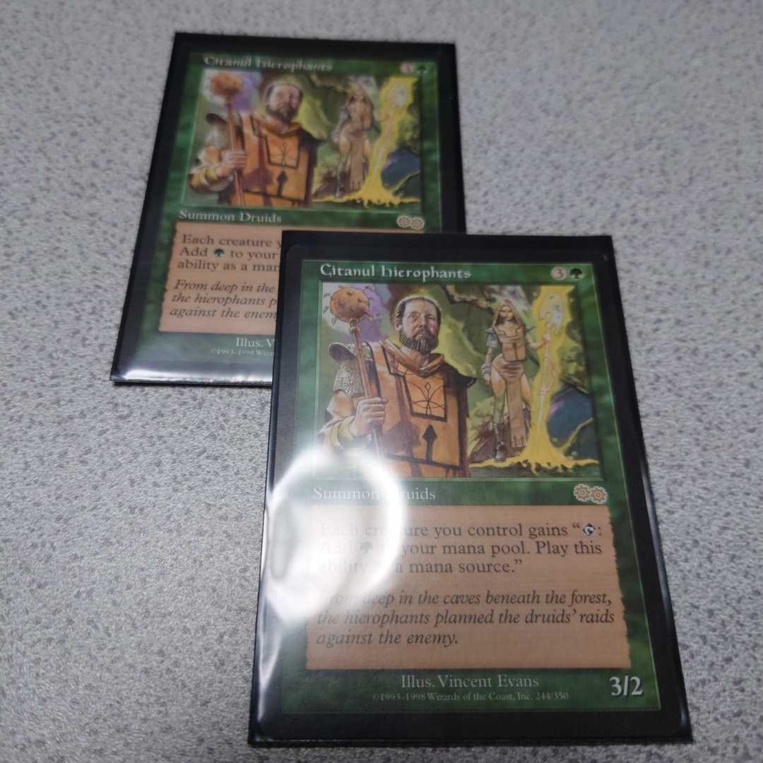 MTG USG シタヌールの秘儀司祭 英語 二枚セット 即決拍卖