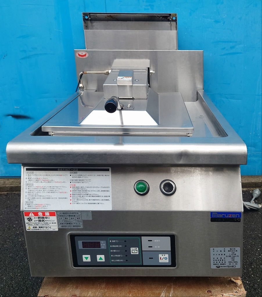 自動餃子焼器 都市ガス13a 100v マルゼン MAZ-6S 2020年拍卖