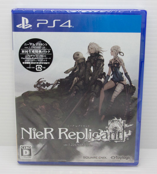 ◆新品未開封◆PS4 ニーア レプリカント ver.1.22474487139...拍卖