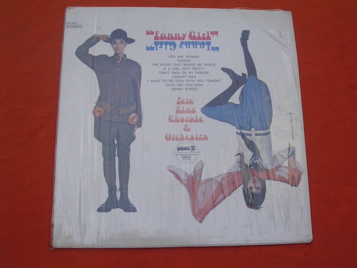 LP・US☆Pete King Charole & Orchestra /Funny Girl/ピート・キング 拍卖