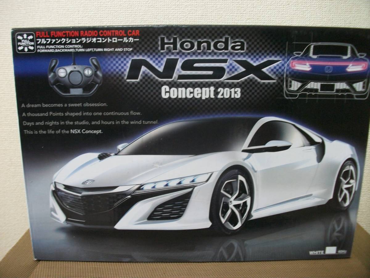☆【超目玉商品】トイラジ ホンダ NSX 未使用? 箱に保管汚れ有 一応ジャンク扱 詳細不明 現状優先!拍卖