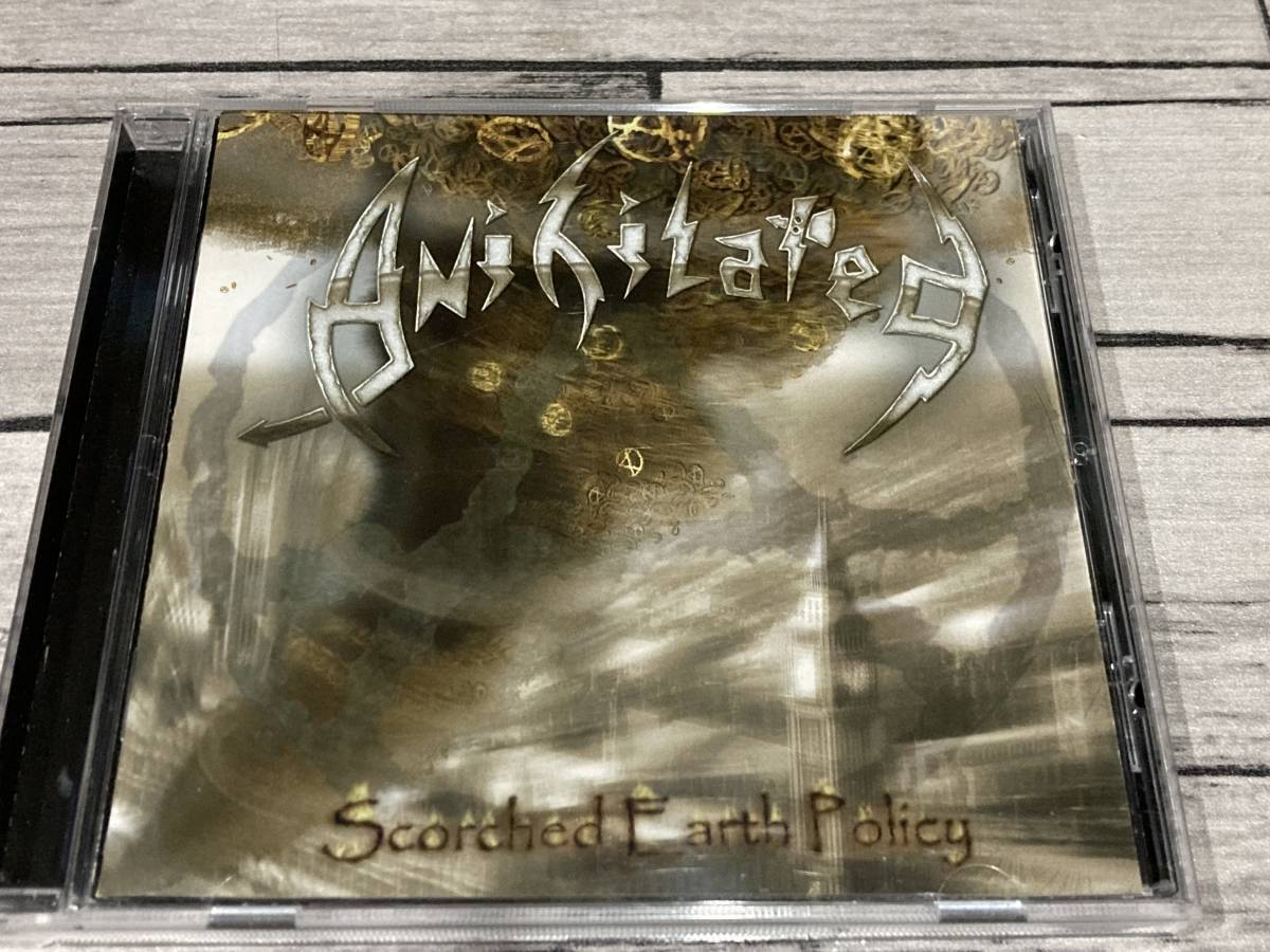 スラッシュ Anihilated/Scorched Earth Policy 輸入盤CD SLAYER EXODUSタイプ拍卖