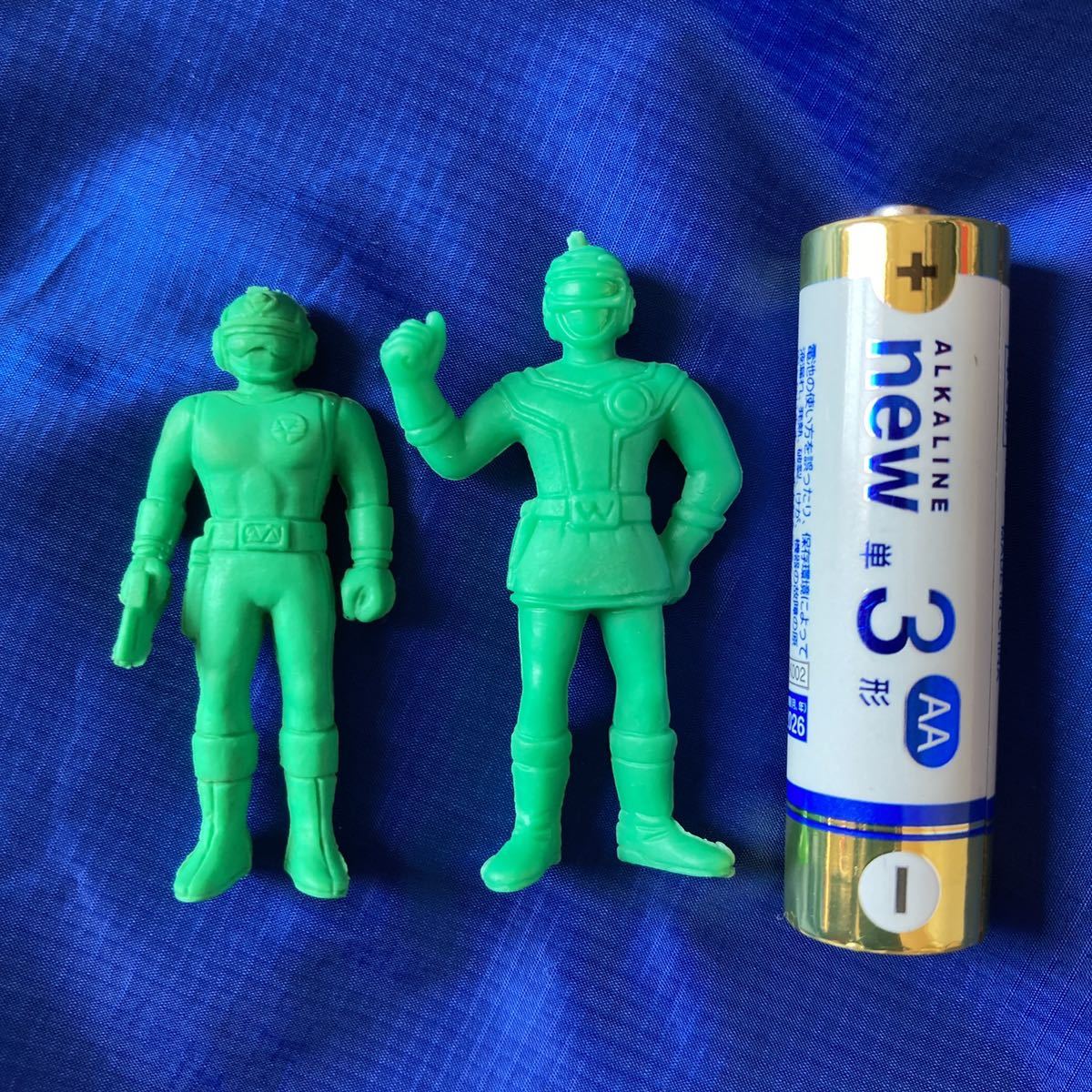 ☆★即決有★☆当時物 戦隊ヒーロー消しゴム 2体セット 東映特撮 トーエー 消ゴム TOEI 消しゴム レトロ おまけ消しゴム 食玩 昭和レトロ拍卖