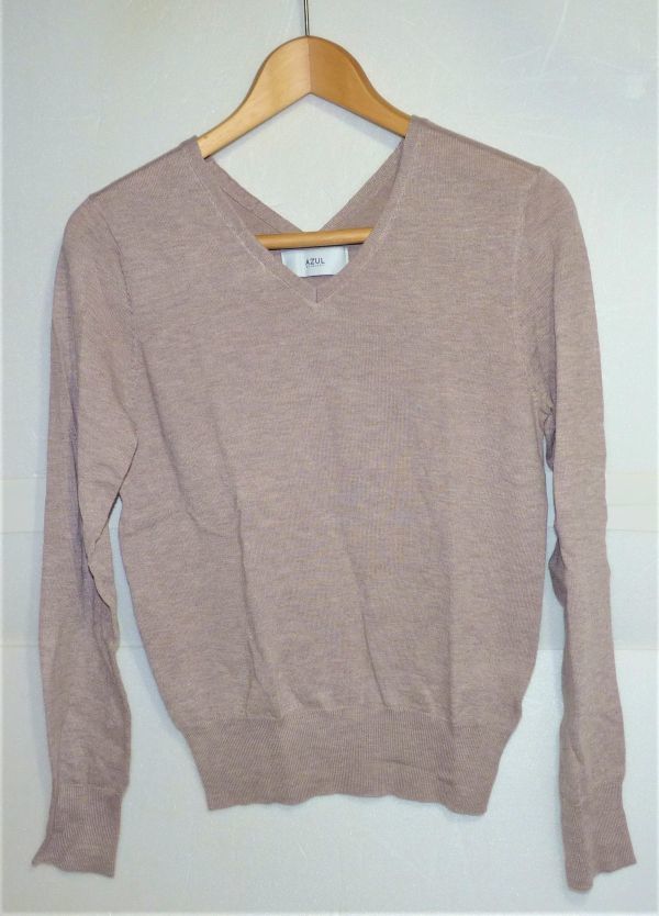 AZUL BY MOUSSY(アズール バイ マウジー) 長袖ニット レディス SIZE:S 古着 845878AA10-256BB拍卖
