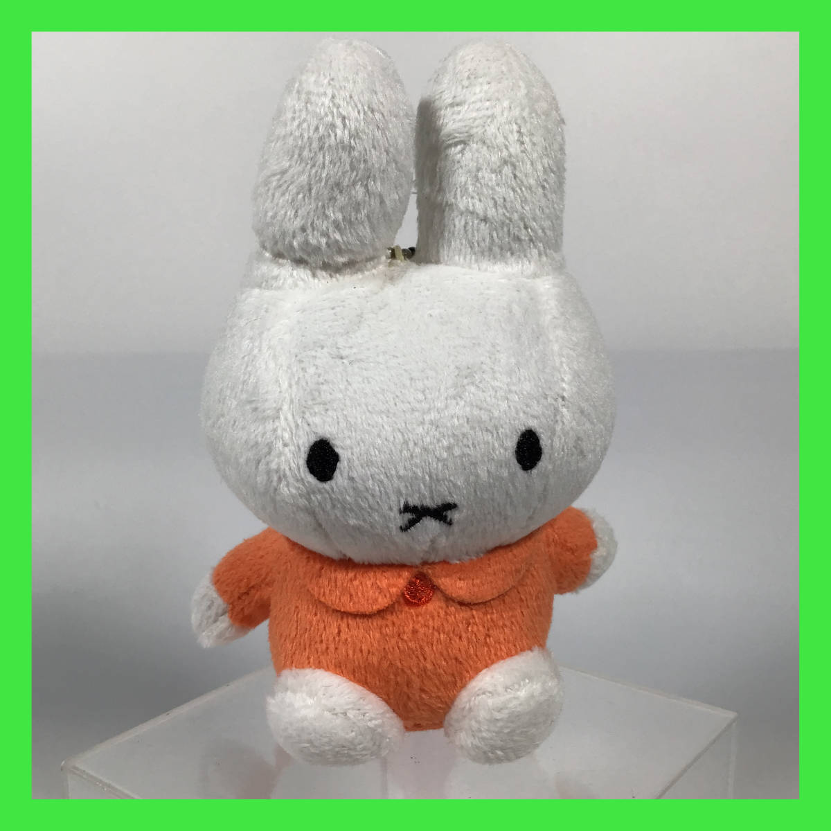 N-2064☆ ミッフィー ぬいぐるみ 1986 GENTLE MAN ボールチェーン付き 商品タグ無し拍卖