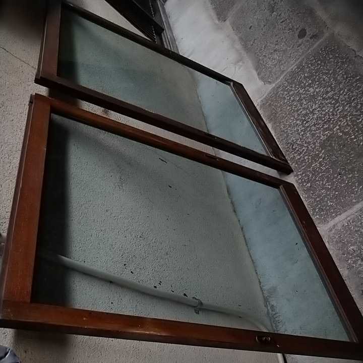 レトロ 引き違いガラス戸 中古拍卖