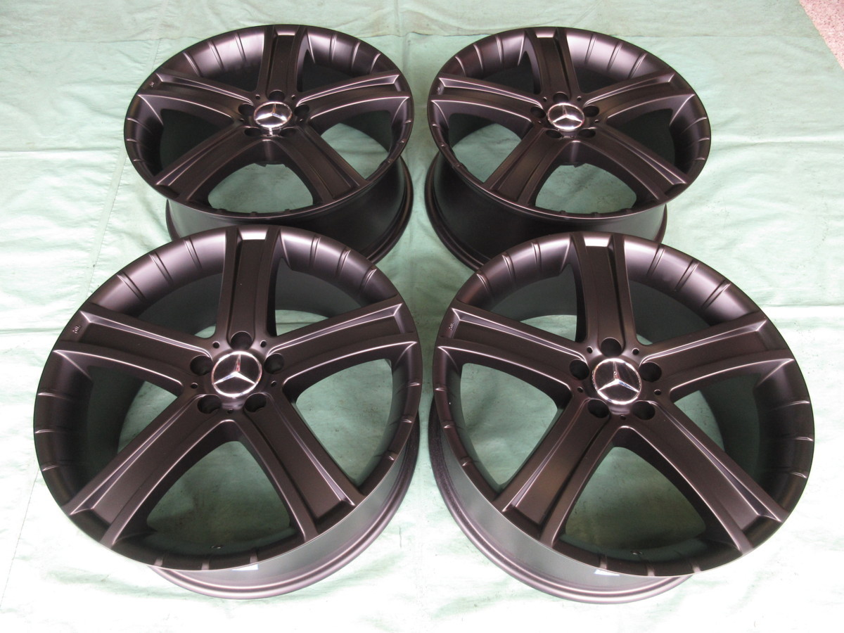 新品 PORTO マットブラック&ピレリ PZERO PZ4 265/35-20 295/30-20 AMG・E63S(W213) 4本拍卖