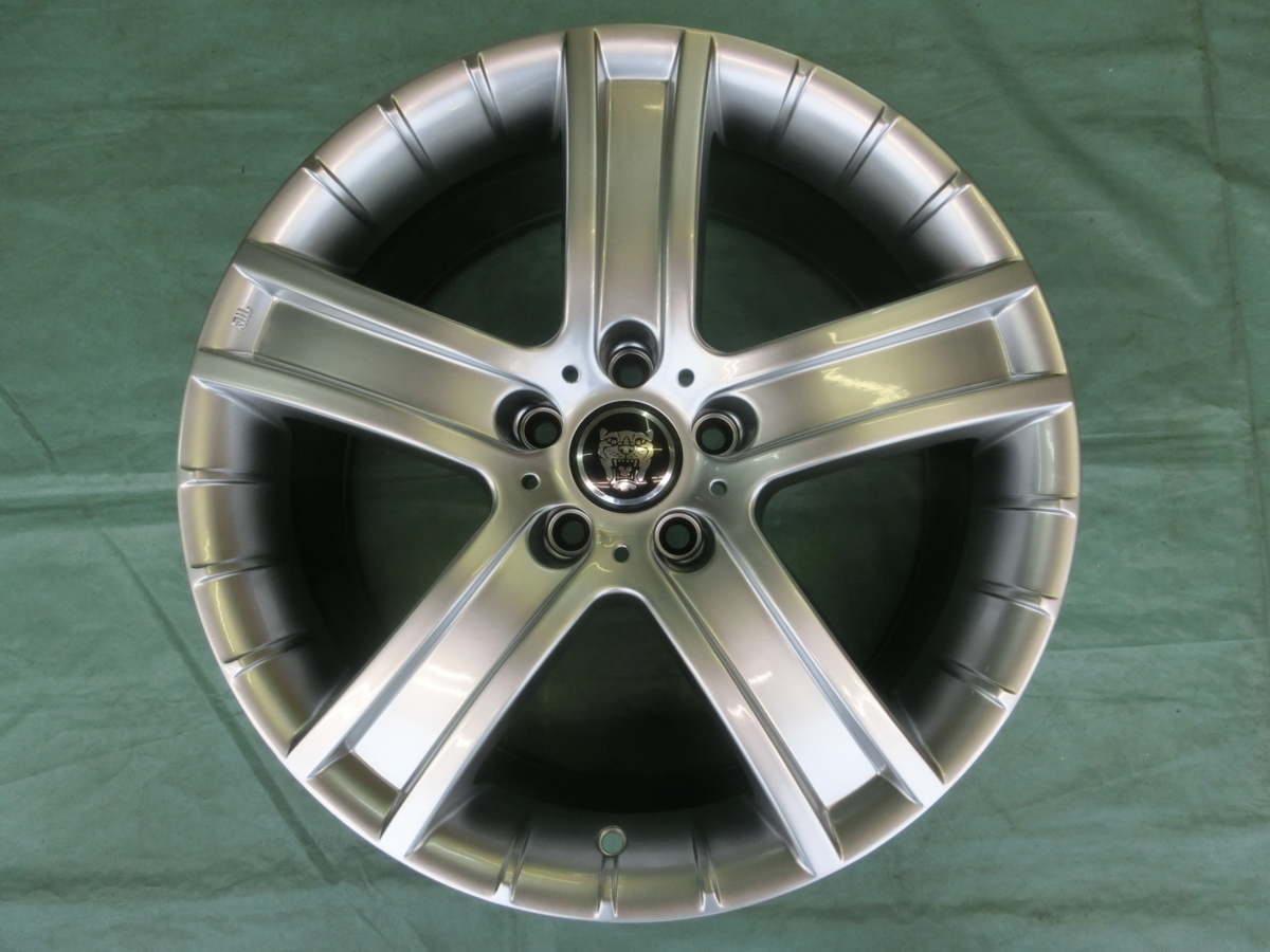 新品 PORTO (ポルト) 5H/108 シルバー & ヨコハマ ADVAN Sport V105 255/30-21 4本セット ジャガー・XF拍卖