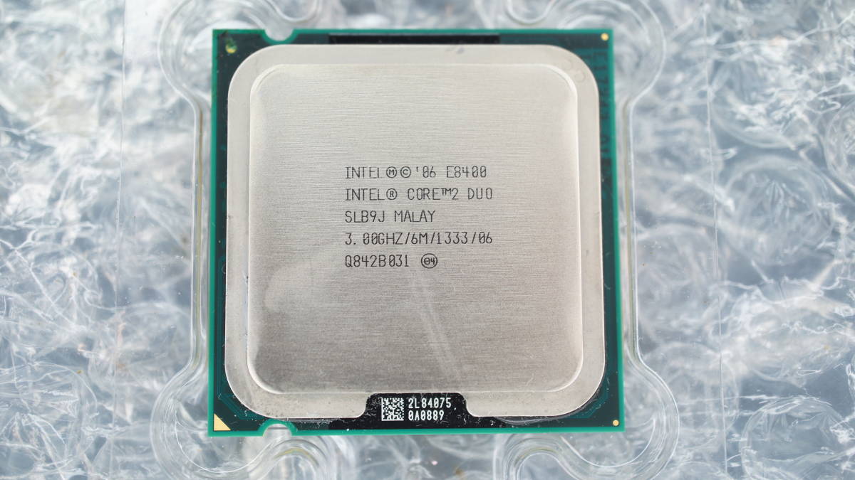 【LGA775・3.00GHz・6MB】Intel インテル Core2 Duo E8400 プロセッサ-拍卖