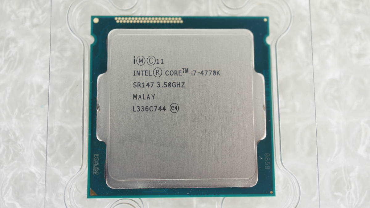 【LGA1150・全部入りフルスペックコア・倍率可変】Intel インテル Core i7-4770K プロセッサー拍卖