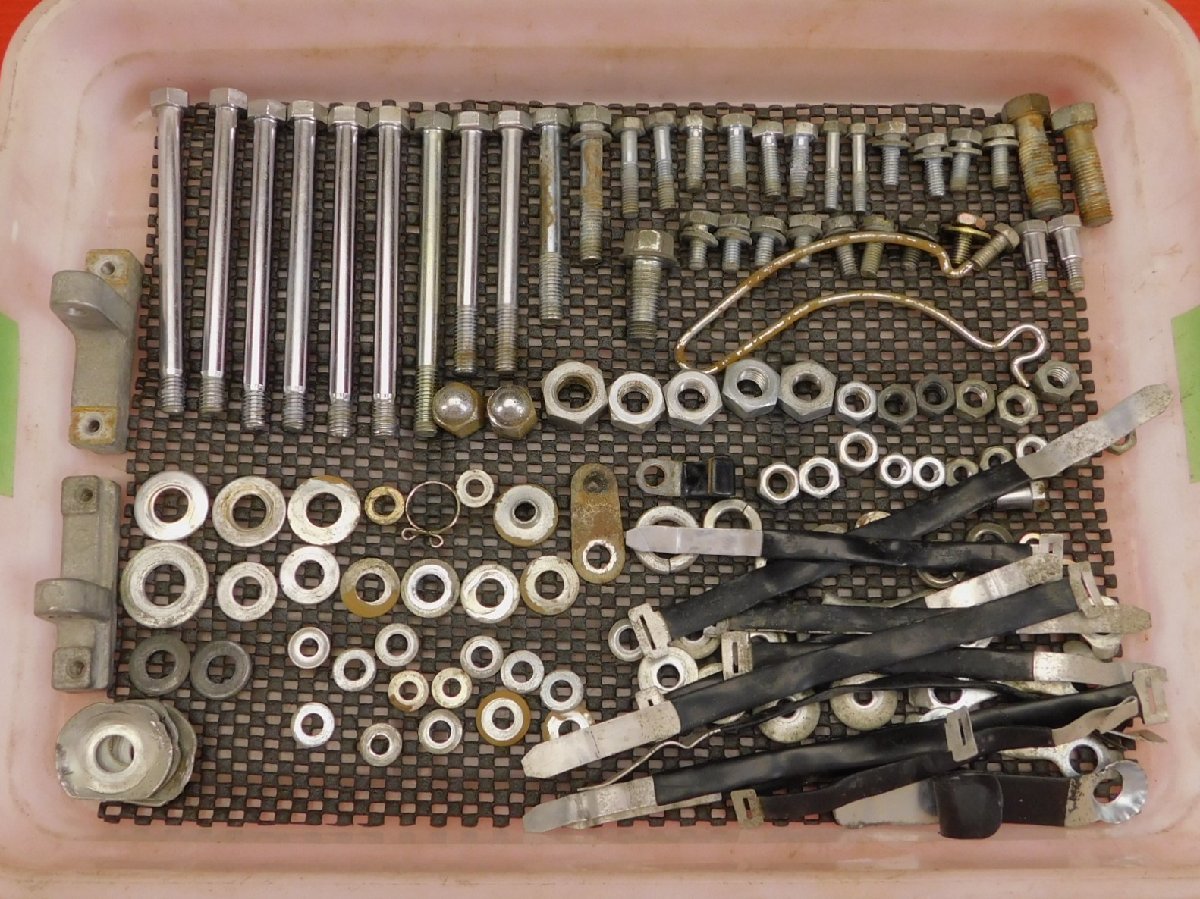 【評価A】送料0円◆ CB550 FOUR ドリーム 純正 車体 ボルト ネジ マウント ブラケット ステー等 金具類 セット CB550F フォア CB500FOUR 拍卖