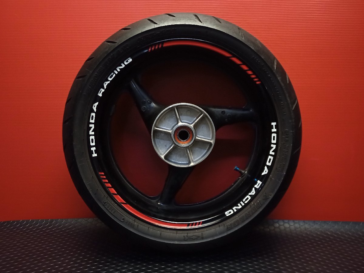160【評価A】 CBR900RR JH2SC44 純正 リア ホイール MT6.00×17 タイヤ 山3分 製造週年×3012拍卖