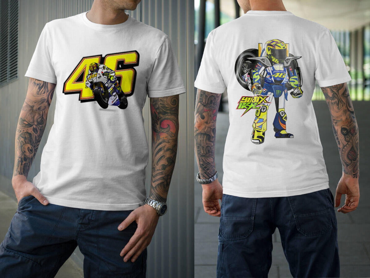 海外 送料込み バレンティーノ・ロッシ 46 MOTOGP シャツ 185拍卖