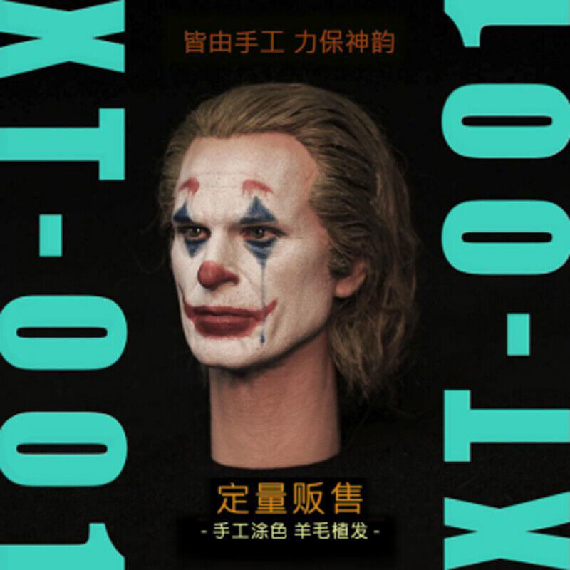 海外 送料込み ジョーカー Joker ホアキン・フェニックス ヘッド フィギュア 228拍卖