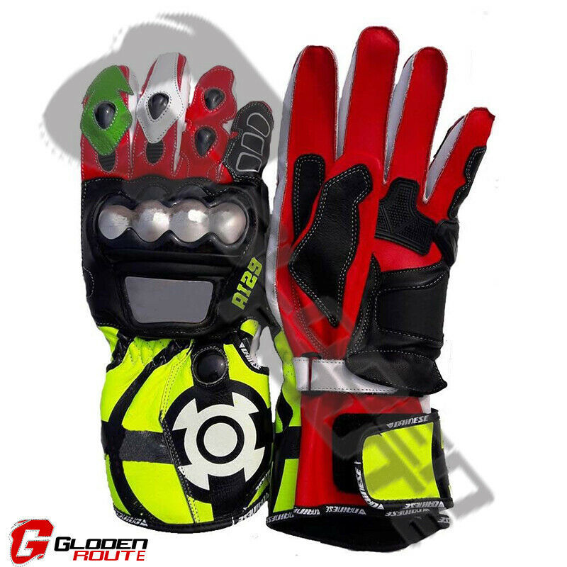 海外 送料込み 高品質 ニッキー・ヘイデン Ducati MotoGp レーシング レザーグローブ 手袋 MOTOGP サイズ各種 レプリカ 12拍卖