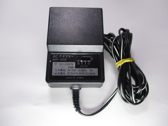 AD30973★メーカー不明★ACアダプター★69A-4255★保証付!即決!拍卖