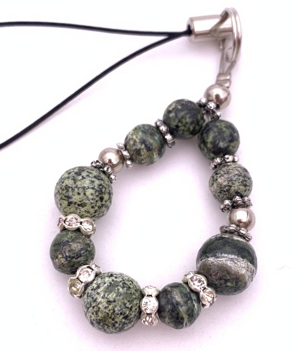 天然石サーペンティンのストラップ-A4拍卖