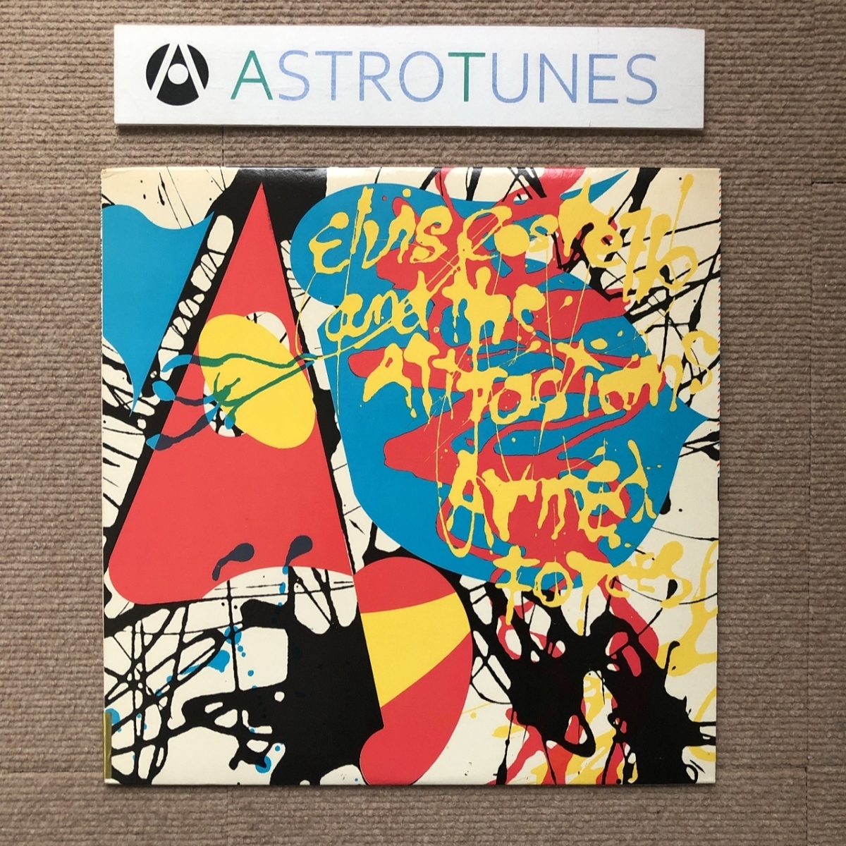 良盤 エルヴィス・コステロ&ジ・アトラクションズ Elvis Costello & The Attractions 1979年 LPレコード Armed Forces 米国盤拍卖