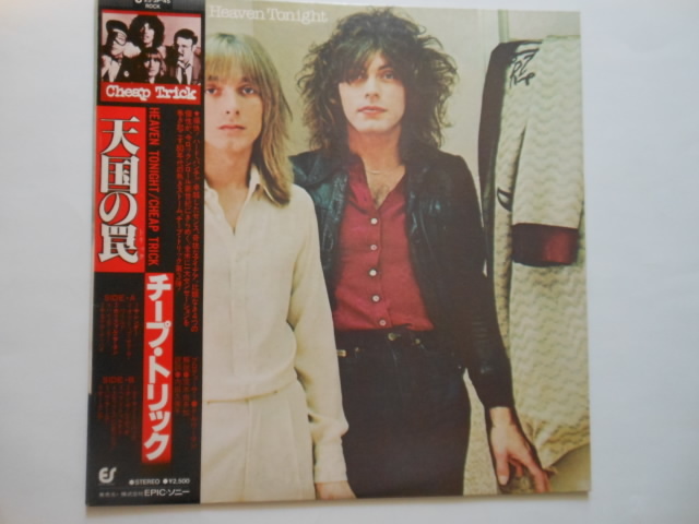 ☆LP レコード チープトリック CHEAP TRICK 天国の罠 ☆拍卖