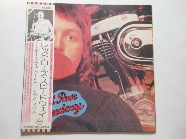☆LP レコード ポール・マッカートニーとウイングス/ レッド・ローズ・スピードウェイ ☆拍卖