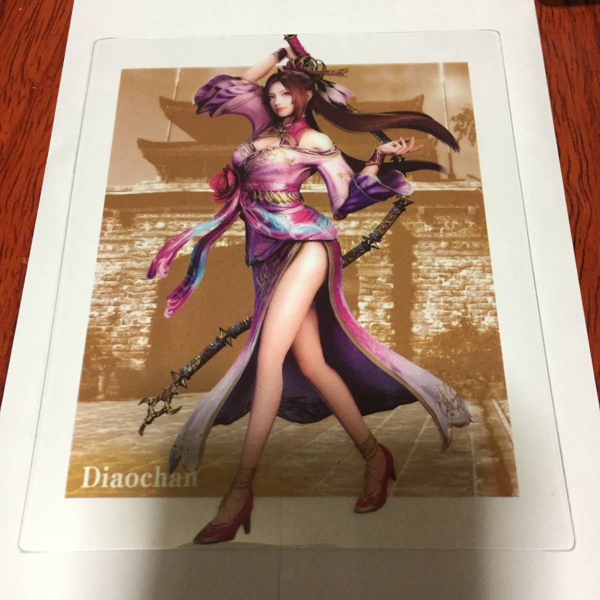 数量7 即決 その他 貂蝉 クリアカード 真・三國無双8 限定特典 PS4 三国無双8拍卖