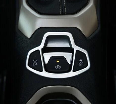 高品格♪ サテンシルバー パーキングスイッチ カバー レネゲード BU14 BU24 BU13 BV13PM リミテッド トレイルホーク ロンジチュード拍卖