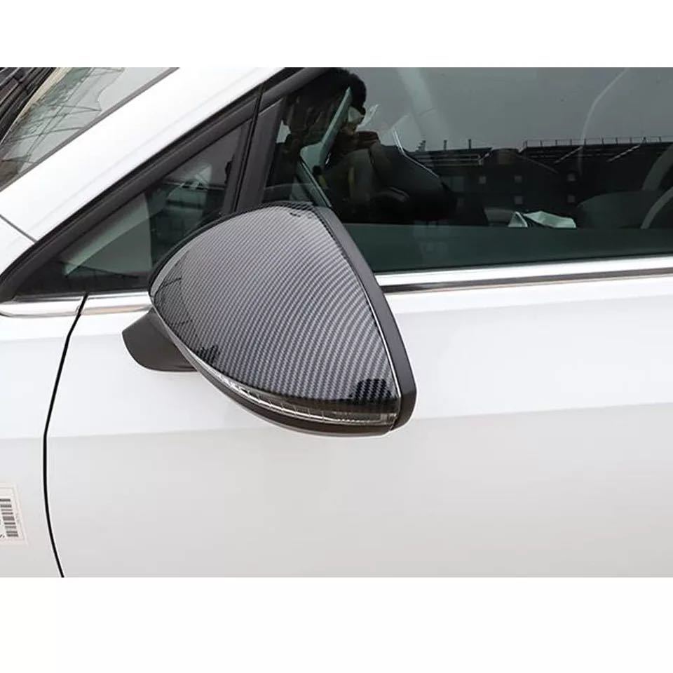 スポーティ全開♪ カーボン ルック ドアミラー カバー ゴルフ 8 VIII eTSI TDI アクティブベーシック アクティブ スタイル Rライン拍卖