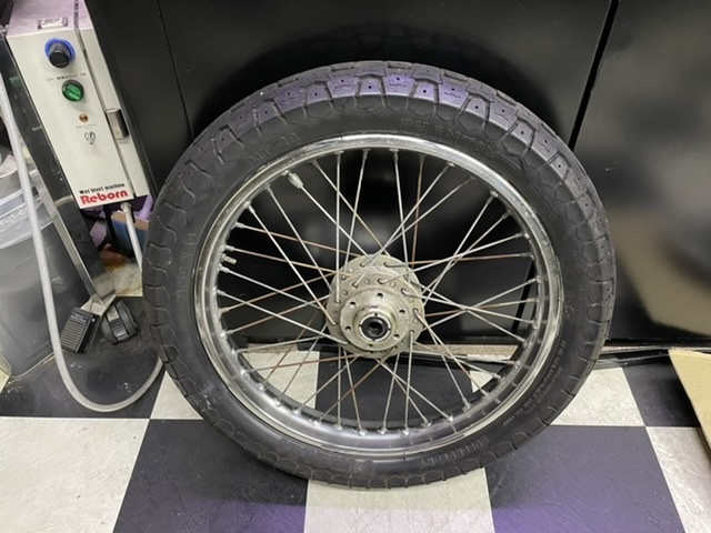 CB750four CB750K フロントホイール 検.Z1.Z2.KZH2.H1.GT.GS.SS.マッハ。当時拍卖