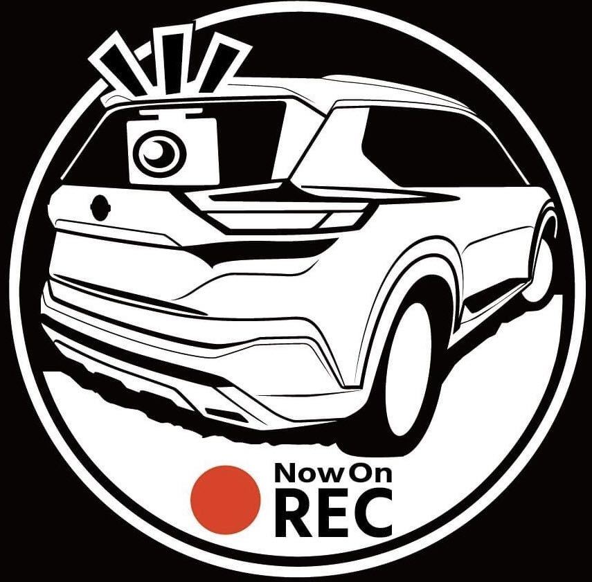 車種や色変更可 日産 エクストレイル ドラレコ ドライブレコーダー ステッカー拍卖