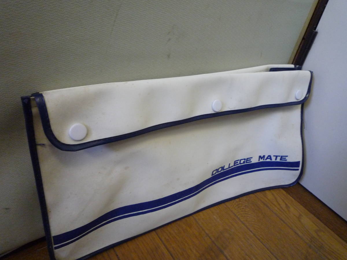◇新品 未使用 デットストック レトロ 自転車用 折畳みサイドバック用カバー COLLEGE MATE カレッジメイト◇検索 昭和レトロ アンティーク拍卖