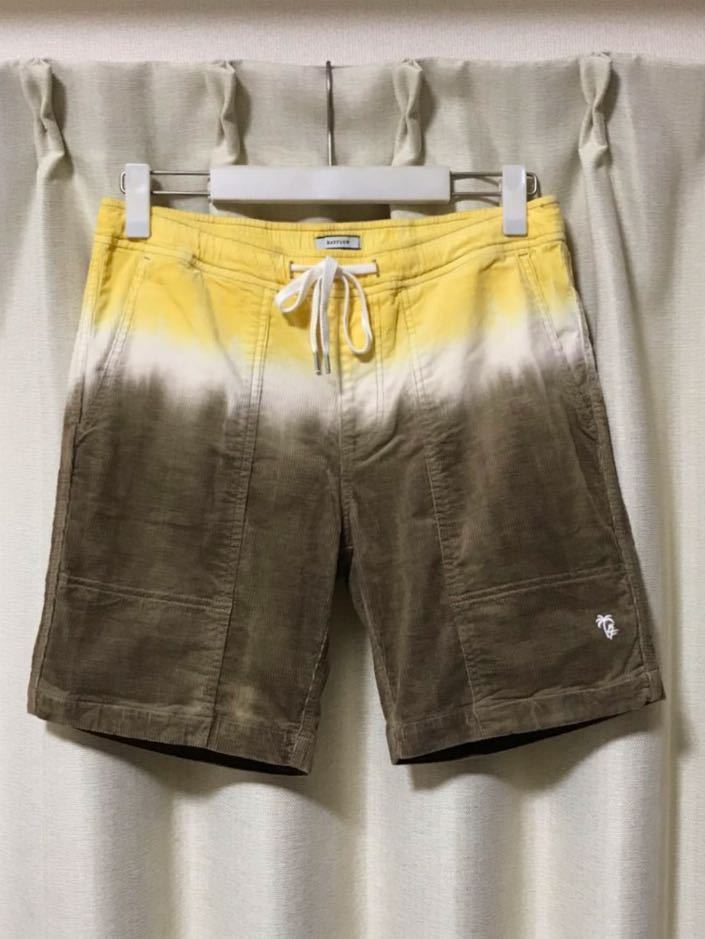 BAYFLOW ベイフロー コーデュロイ ハーフ パンツ 3 定価7,590円拍卖