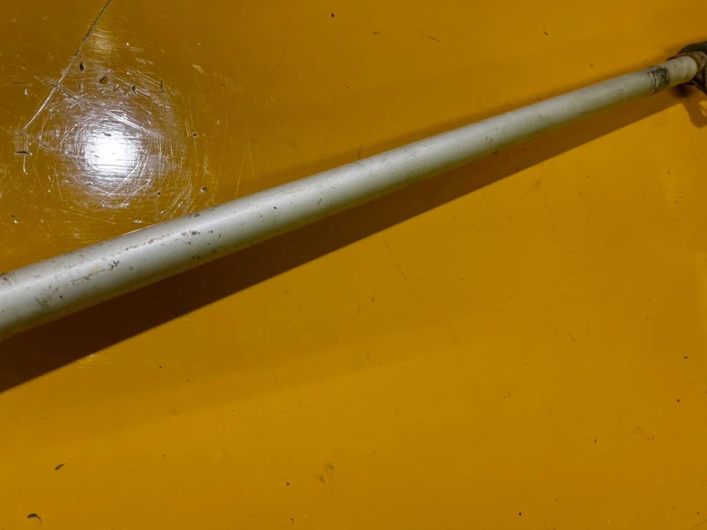 草刈機刈払機部品 パイプ/シャフト パイプ径24mm シャフト径7mm ギア歯数7山 パイプ約145cmシャフト約153cm適合機種不明拍卖