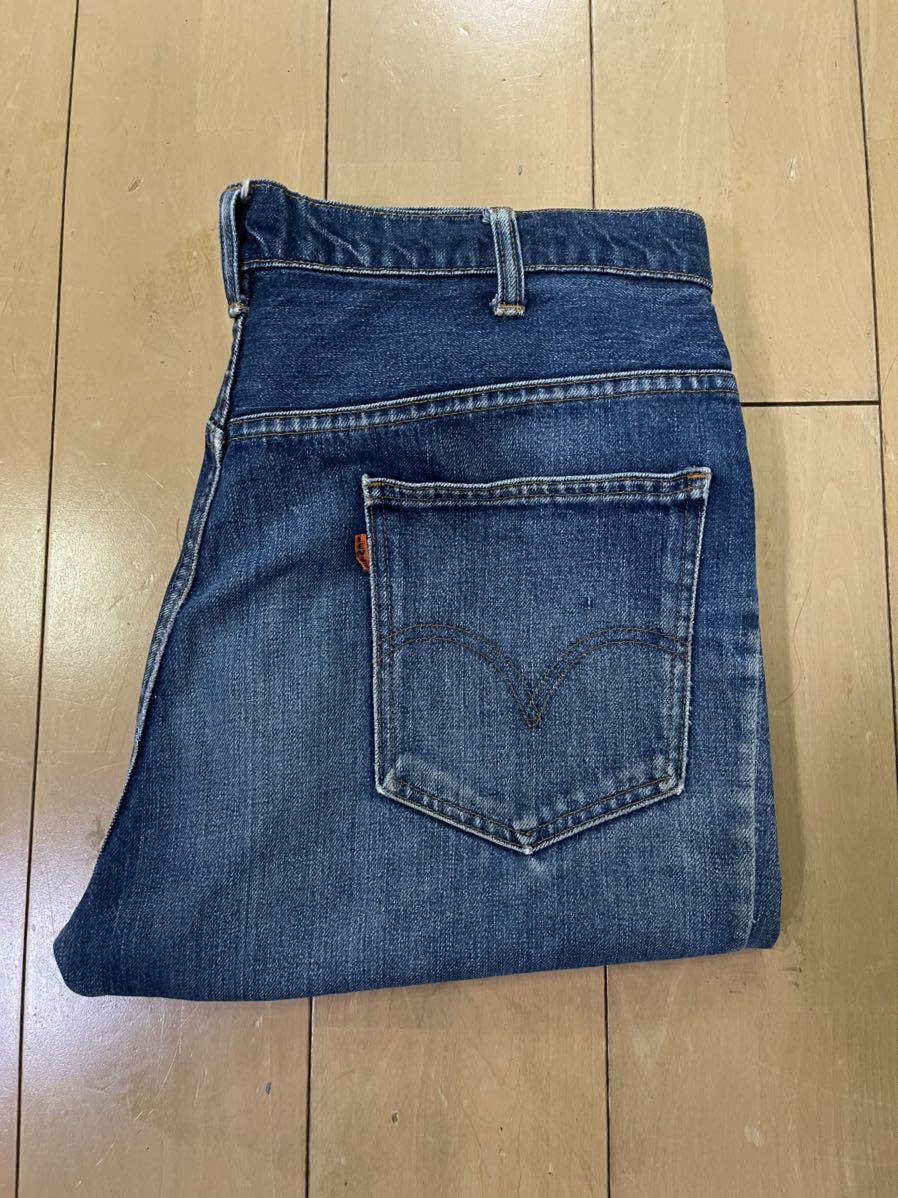 LEVI'S リーバイス 60's 646 BIG E VINTAGE ヴィンテージ フレアデニム 激ヒゲ落ち拍卖