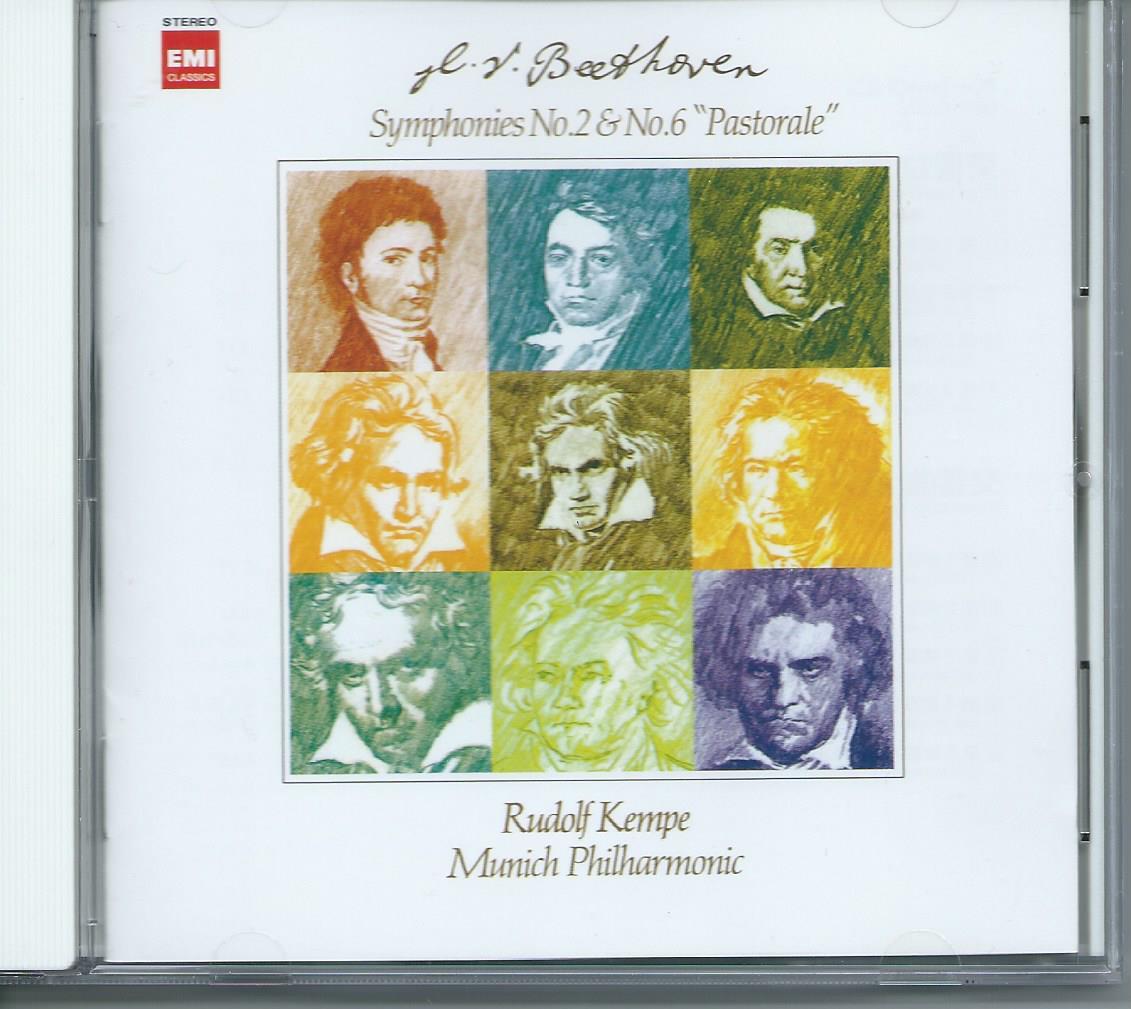 ベートーヴェン交響曲第2番&第6番「田園」/ケンペ、ミュンヘンフィル 拍卖