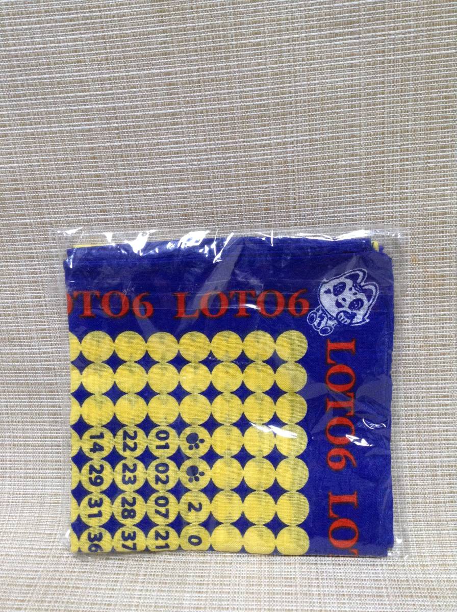 ロト6 ハンカチ ロッティーちゃん LOTO6 招き猫,まねきねこ拍卖
