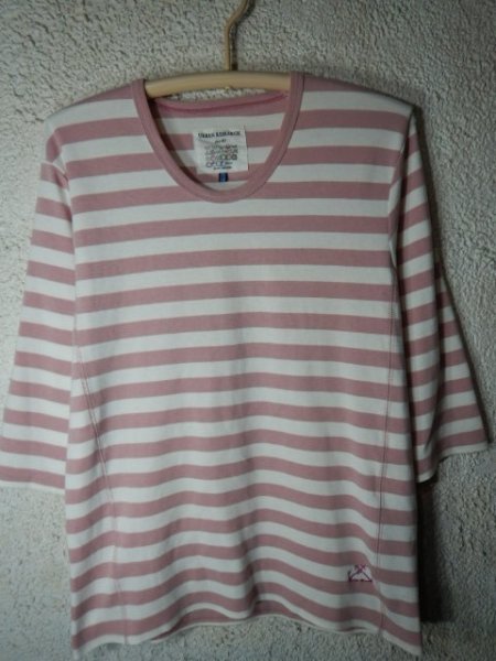 n7935 URBAN RESEARCH アーバン リサーチ 7分袖 ボーダー デザイン tシャツ 人気 送料格安拍卖