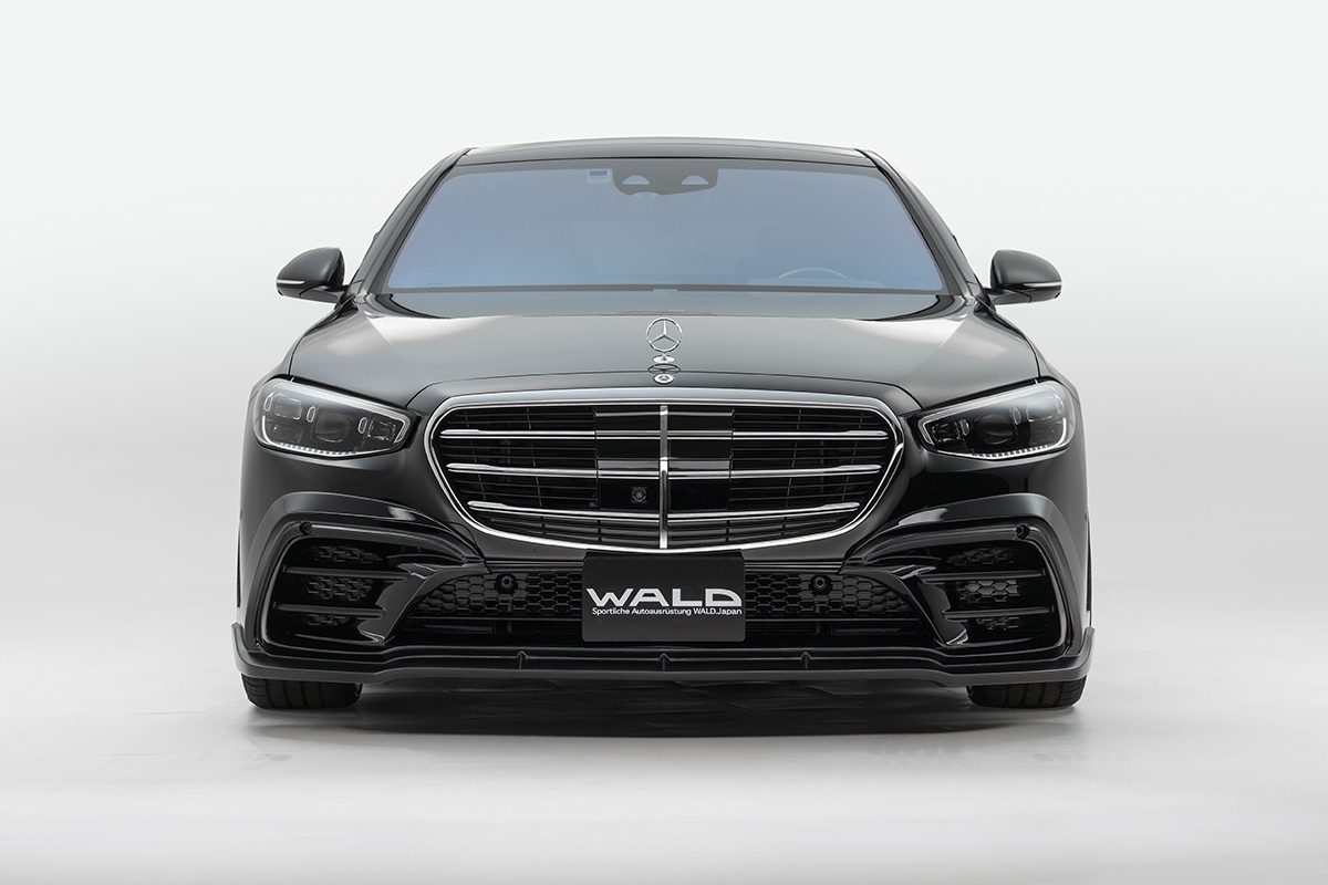 【WALD SPORTS LINE BLACK BISON EDITION】 Mercedes Benz Sクラス W223 ロング AMG ライン フロントスポイラー 2021y~ ヴァルド拍卖