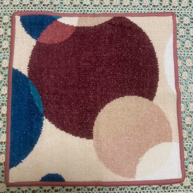 ♪新品 フェイラー FEILER タオルハンカチ Circle サークル 円 丸 シュニール織拍卖