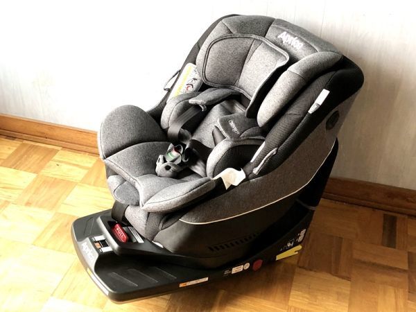 美品 aprica cururila plus クルリラ プラス R129 回転式 チャイルドシート拍卖