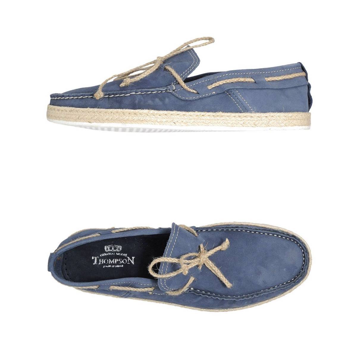 THOMPSON ラルフローレン イタリアシューズ エスパドリーユ 42 27cm モカシン拍卖