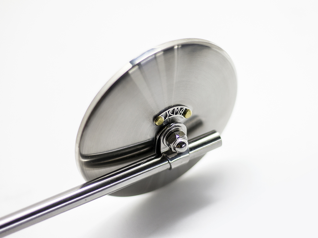 MOTOR ROCK JCMAミラー φ100 ヘアライン 逆ネジ 4. Nickel/Brass (MR-HC060H)拍卖