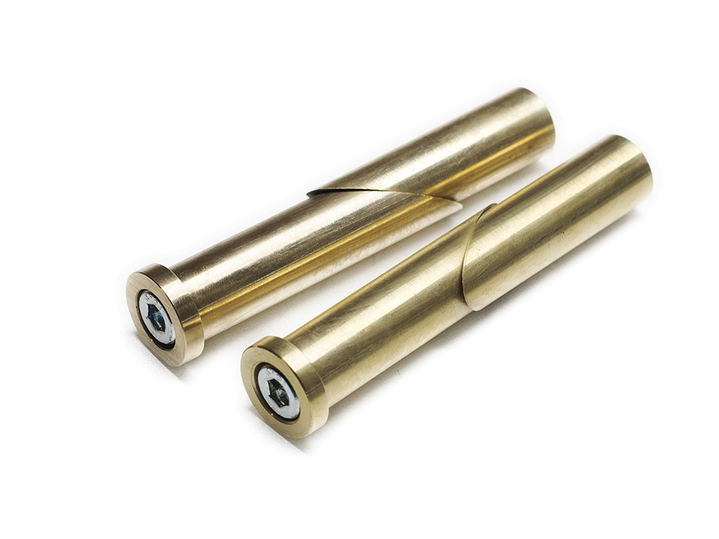 MOTOR ROCK ブラス削り出し ハンドルバーウェイト 7/8インチ (MR-HC067)拍卖