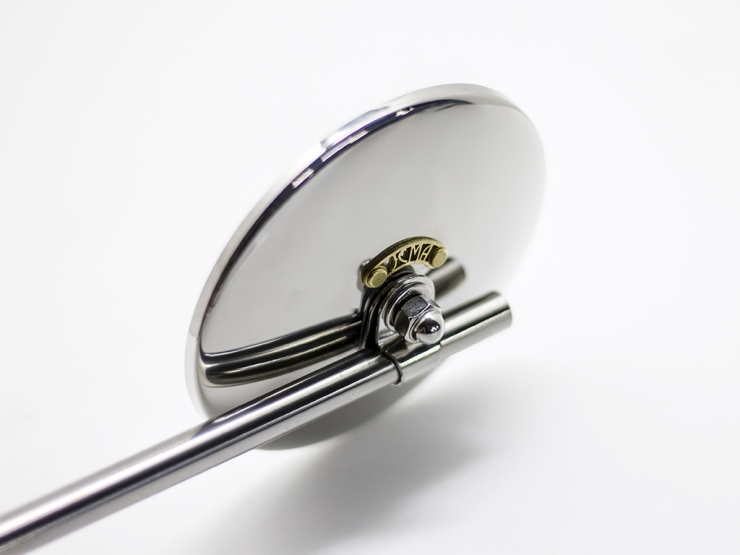 MOTOR ROCK JCMAミラー φ100 ポリッシュ 逆ネジ 3. Nickel (MR-HC060P)拍卖