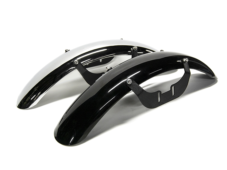 MOTOR ROCK W650/400/800用 フロントフェンダー クローム (MR-SM042)拍卖
