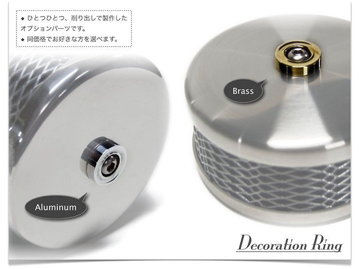 MOTOR ROCK オールドタイプエアクリーナー用 飾りリング アルミ (MR-IN006)拍卖