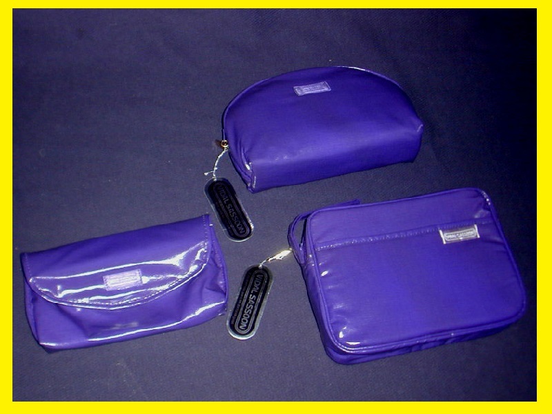 ポーチ 3個セット! VIDAL SASSOON【未使用】 ヴィダル サスーン拍卖