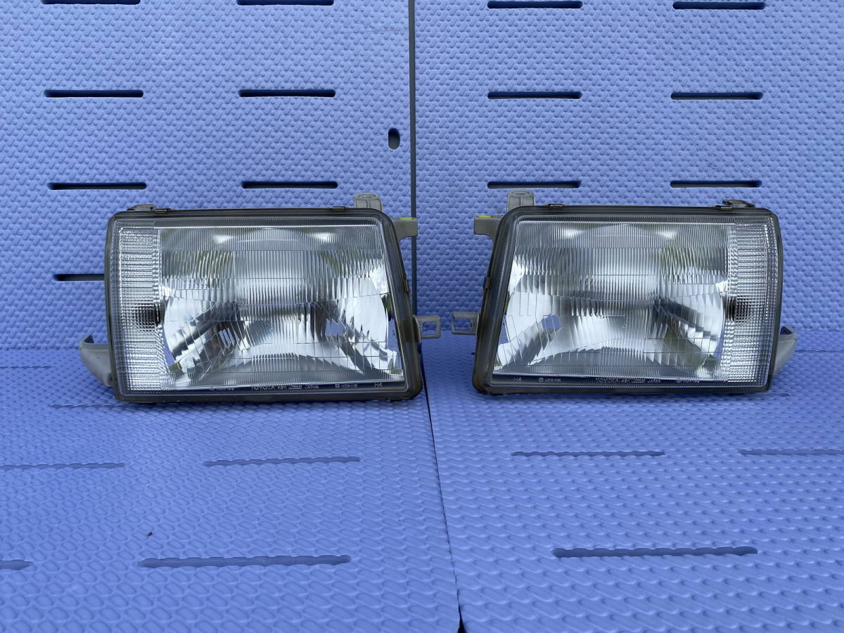 SM216 * クラウン YXS10 ヘッドライト・左右セット・ヘッドランプ 100-76343拍卖