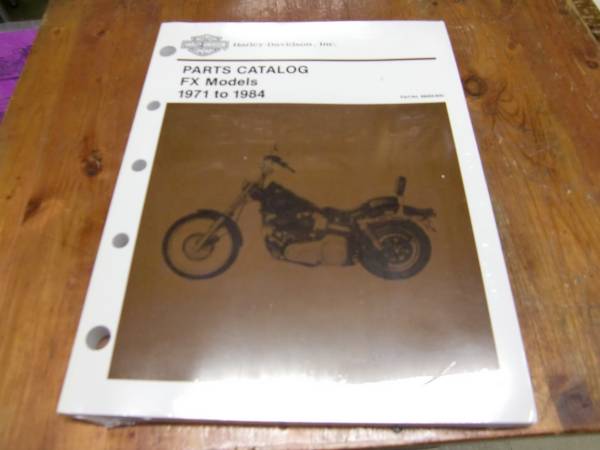 99455-83C FXモデル 1971~1984 ハーレーダビッドソン純正 パーツカタログ ショベル(在庫あり拍卖