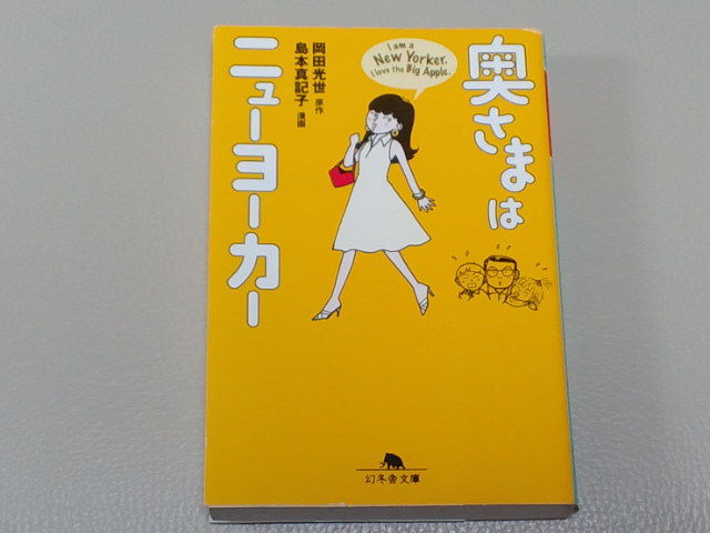 ◆奥さまはニューヨーカー/岡田光世/島本真記子/幻冬舎文庫◆拍卖